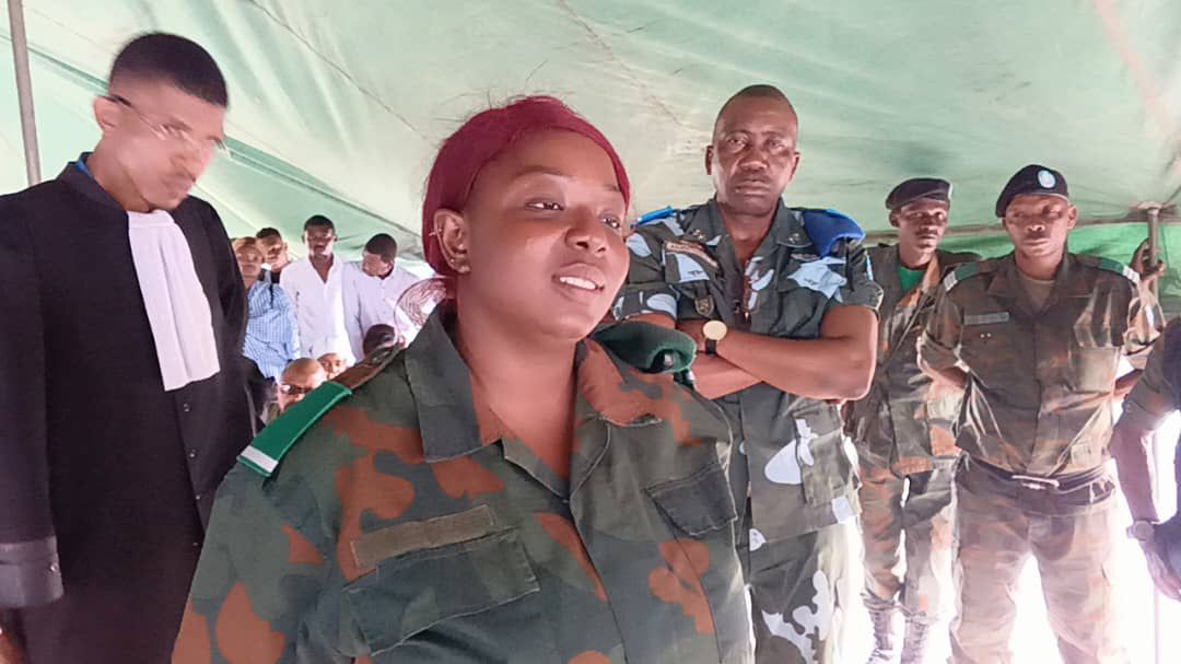 RDC : L’adjudant Sarah Ebabi écope d’un an de prison avec sursis pour violation des consignes militaires