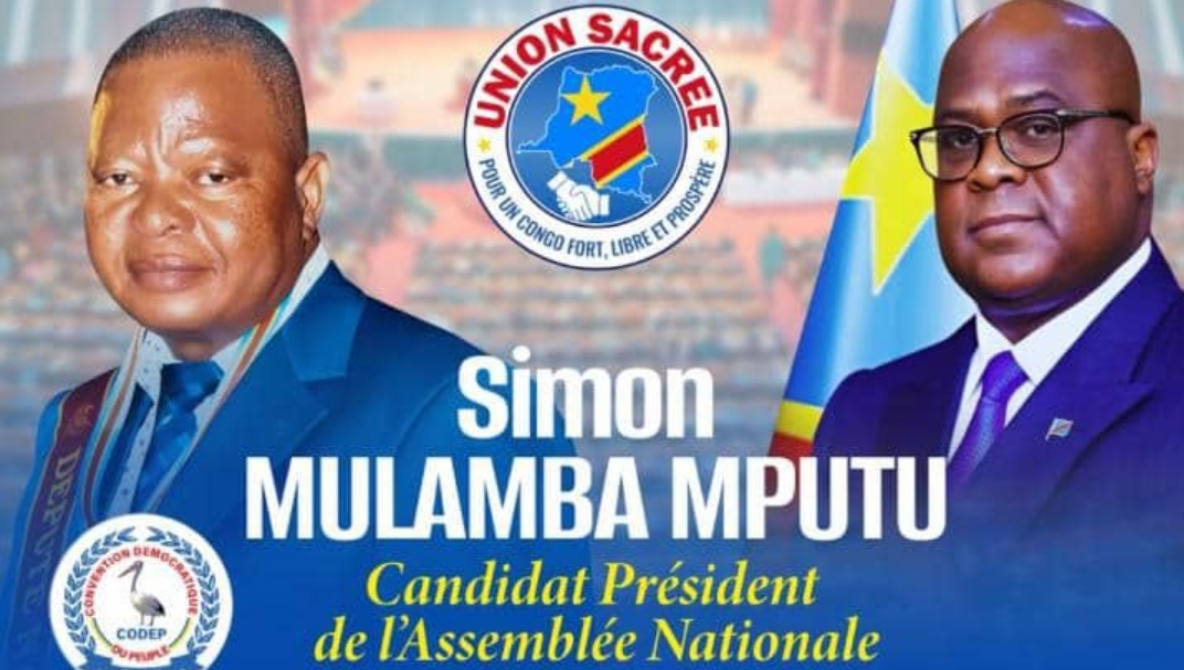 RDC : Course à la présidence de l’Assemblée nationale, Simon Mulamba Mputu garde confiance