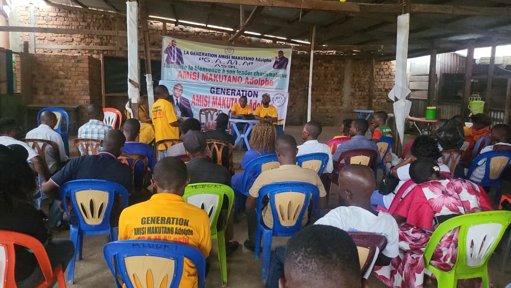 Maniema : La Génération Amisi Mukutano Adolphe étend son influence à Kindu