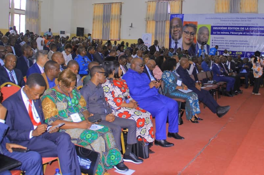 RDC : La ville de Kindu accueille la deuxième conférence sur les mines, l’énergie et les infrastructures