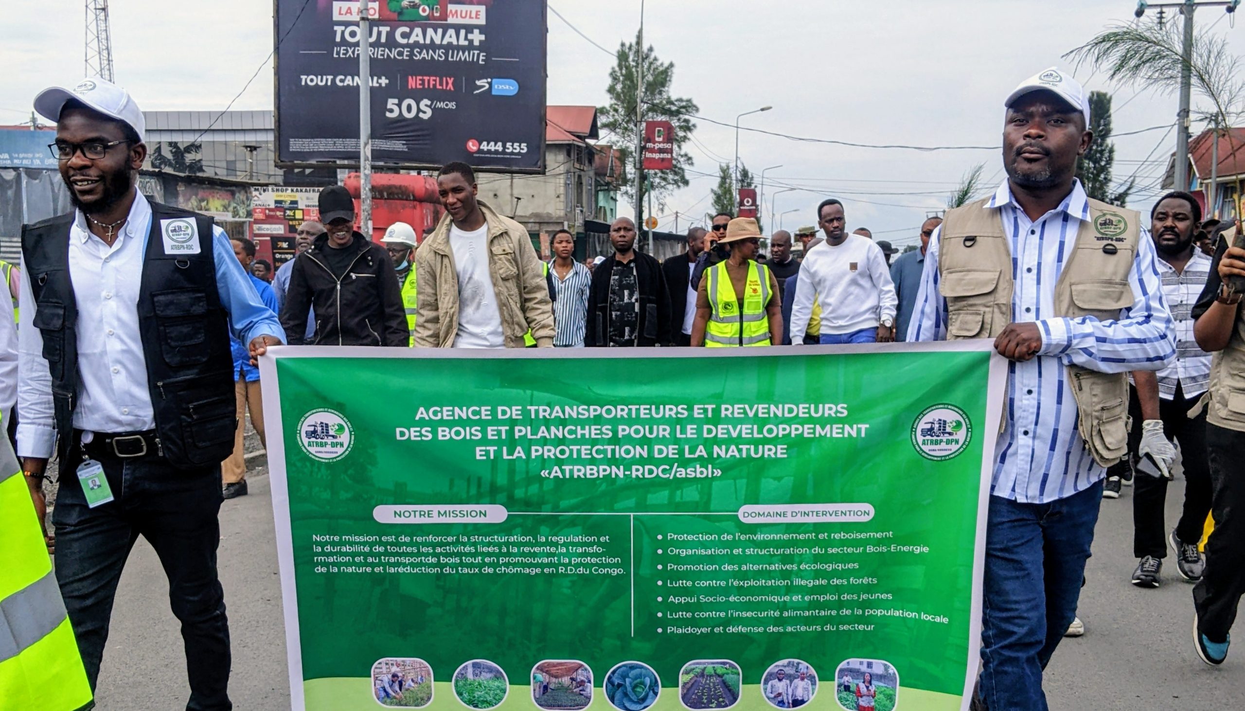 Goma : Passionné par la nature, le Gouverneur Bahati Erasto lance une campagne de reboisement pour protéger la biodiversité