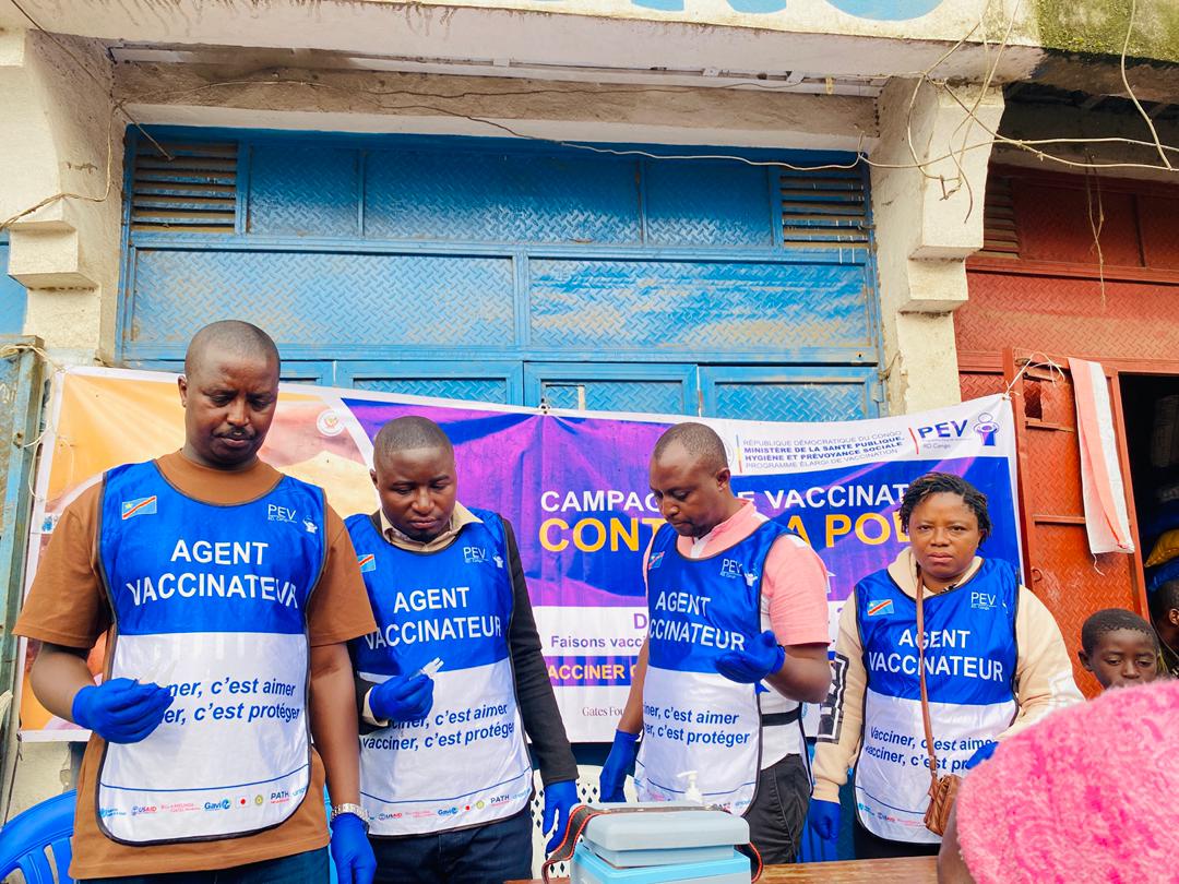 Masisi : L’administrateur assistant du territoire lance la 2ᵉ phase de la campagne anti-polio dans la zone de santé de Katoyi