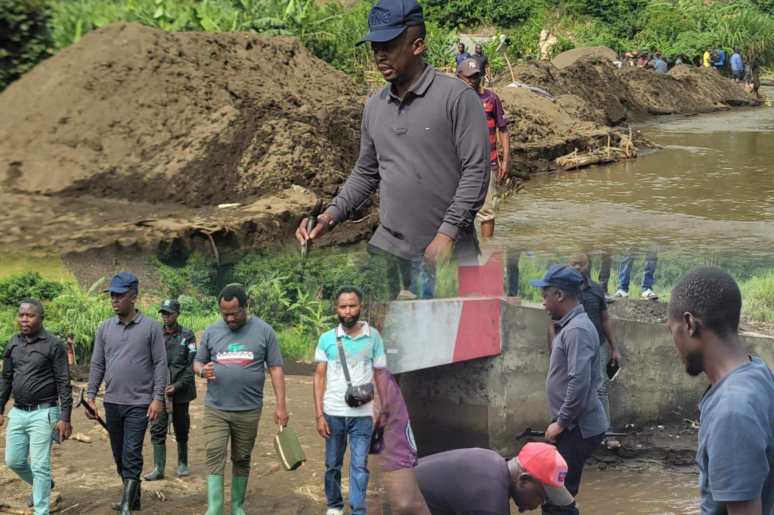 Masisi : le Mwami Kalinda Miteetso II Gauthier en première ligne des travaux communautaires à Sake et Shasha